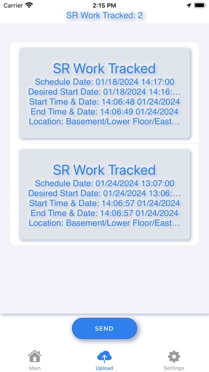 TAMS SR Tracking screenshot-6
