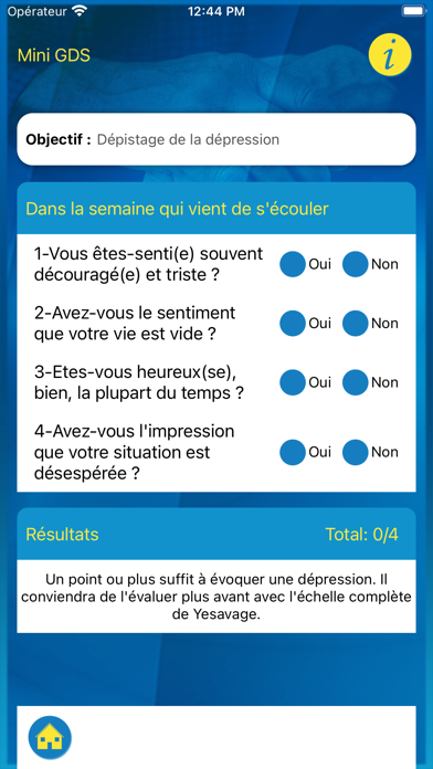 iGériatrie Screenshot