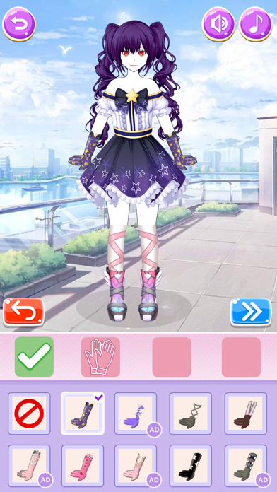 Anime Fashion: Dress Up Games Screenshot