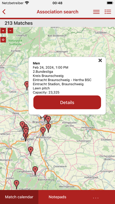 Matchcalendar Screenshot