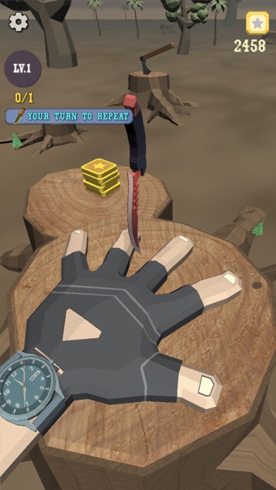 Knife Finger Game Screenshot