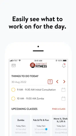 Game screenshot Suncoast Fitness App apk
