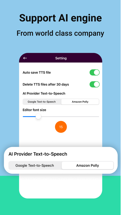 SpeechAI - Text to Speech Screenshot