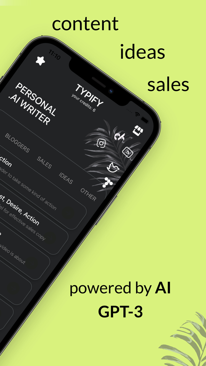Typify - AI copywriter