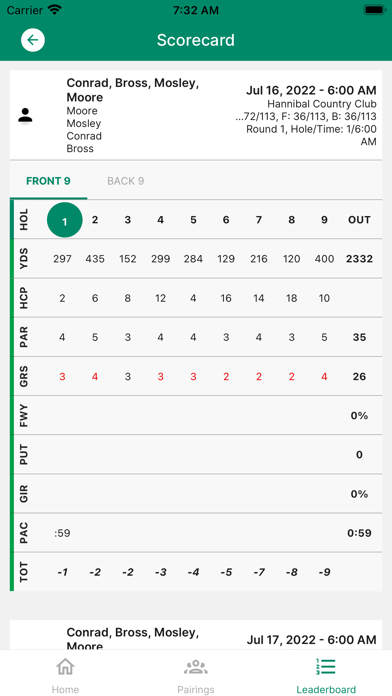 CGA Golf Screenshot