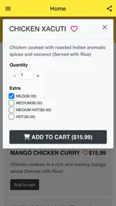 Erie Curry House screenshot #1 for iPhone