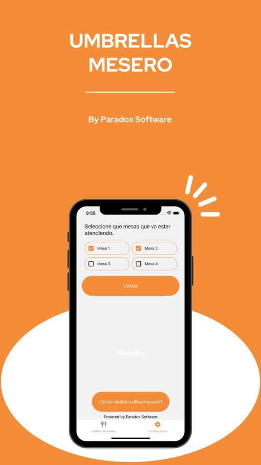 #2. Umbrellas Mesero (iOS) 由: Paradox Software Solutions Mex