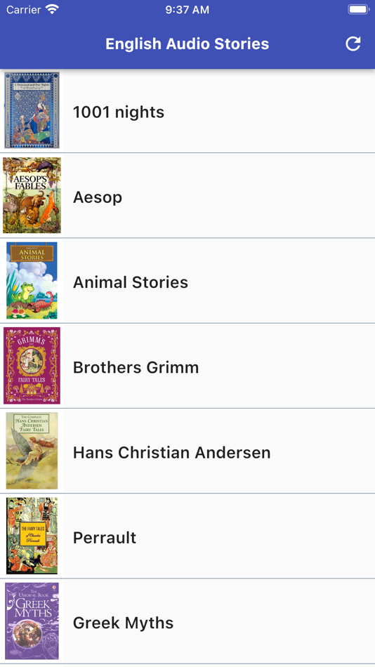 #1. Learn English via Audio Story (iOS) 由: Xuan Trung Truong