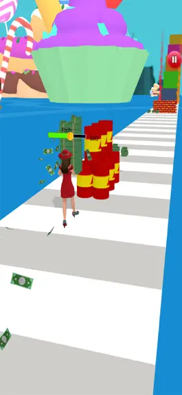 Game screenshot Money Girl Run 3D apk
