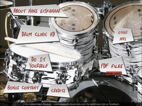 Screenshot #4 pour Drum Clinic HD