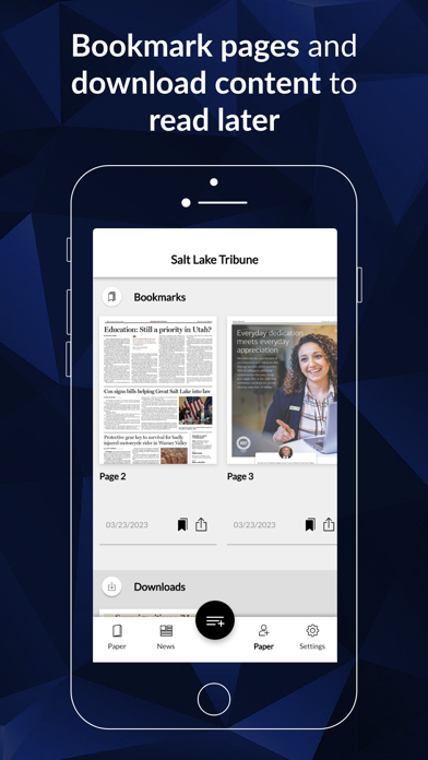 The Salt Lake Tribune Screenshot
