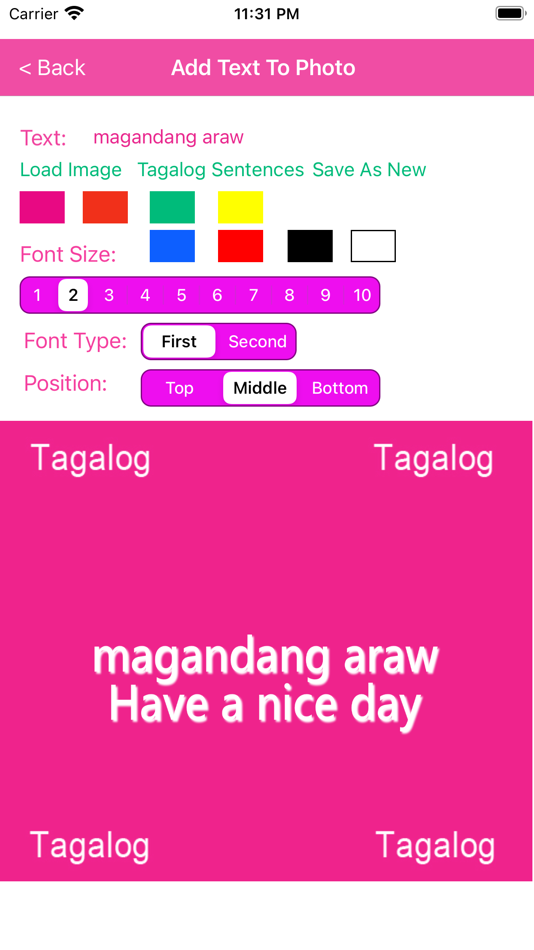 #5. TagalogSharingApps (iOS) By: Ka Chun Law