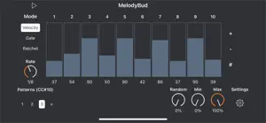 MelodyBud Generative Sequencer screenshot #3 for iPhone