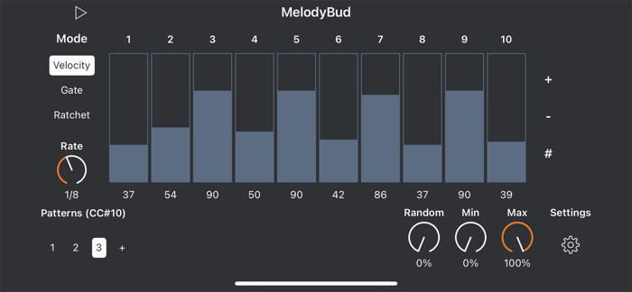 MelodyBud Generative Sequencer