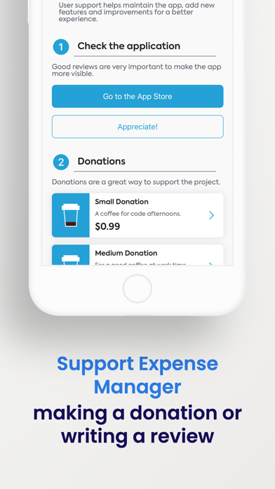 Expense Tracker Manager Screenshot