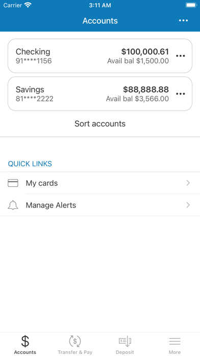 Merit Bank Mobile Screenshot