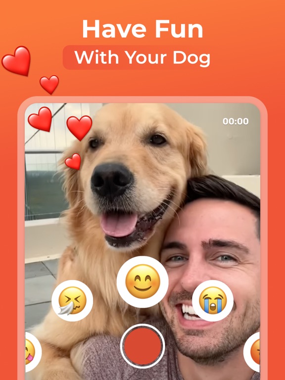 Dog Sounds Simulator & Trainer iPad screenshot 1 - Entertainment app