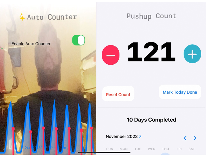 Pushup Counter App