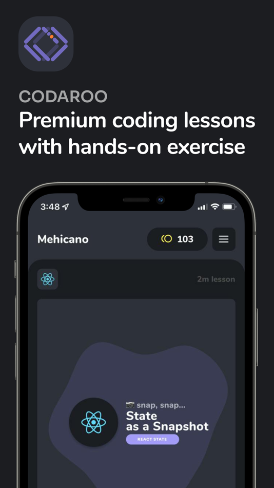 #1. Codaroo (iOS) 由: Mirza Ohranovic