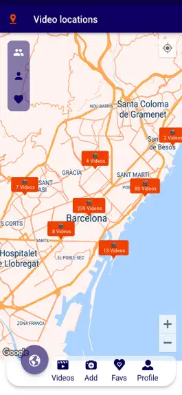 Game screenshot Virtourist: Barcelona Videos mod apk