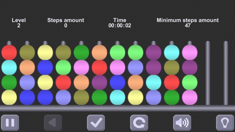 Color Heap Puzzle. Hanoi Tower screenshot-5