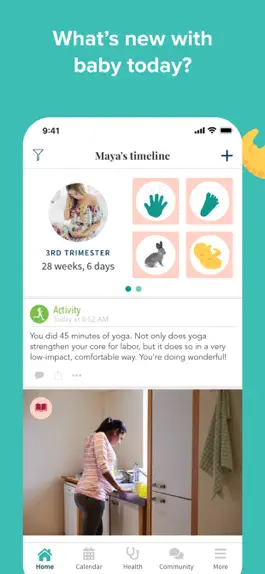 Game screenshot Ovia Pregnancy & Baby Tracker mod apk