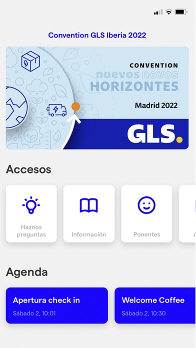 Convention GLS Iberia 2022 Screenshot
