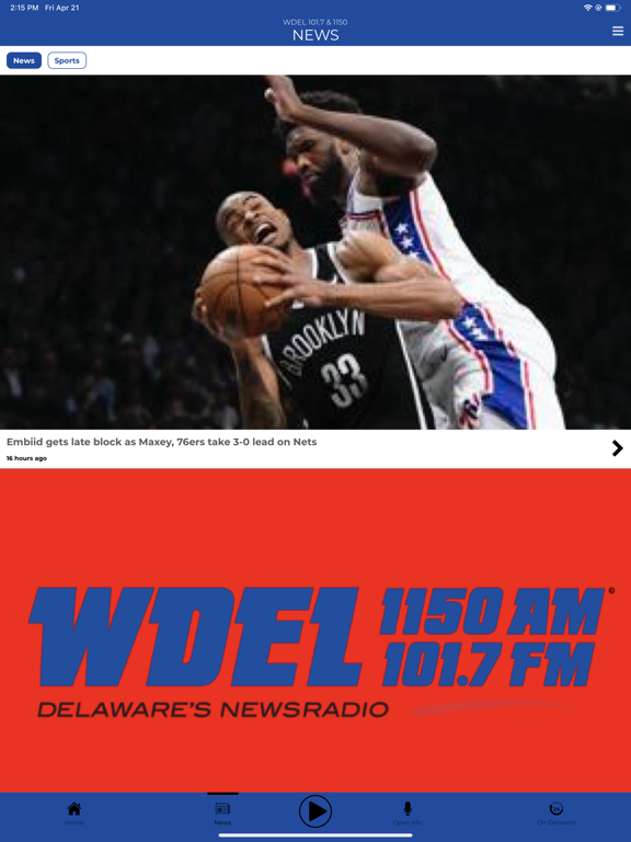 App screenshot