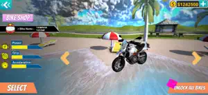 Beach Moto Bike Stunts screenshot #4 for iPhone