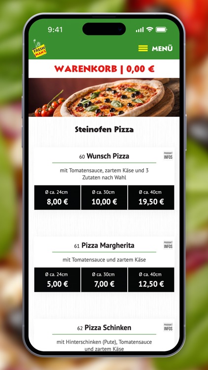 Fresh Man's Pizza Oldenburg screenshot-3