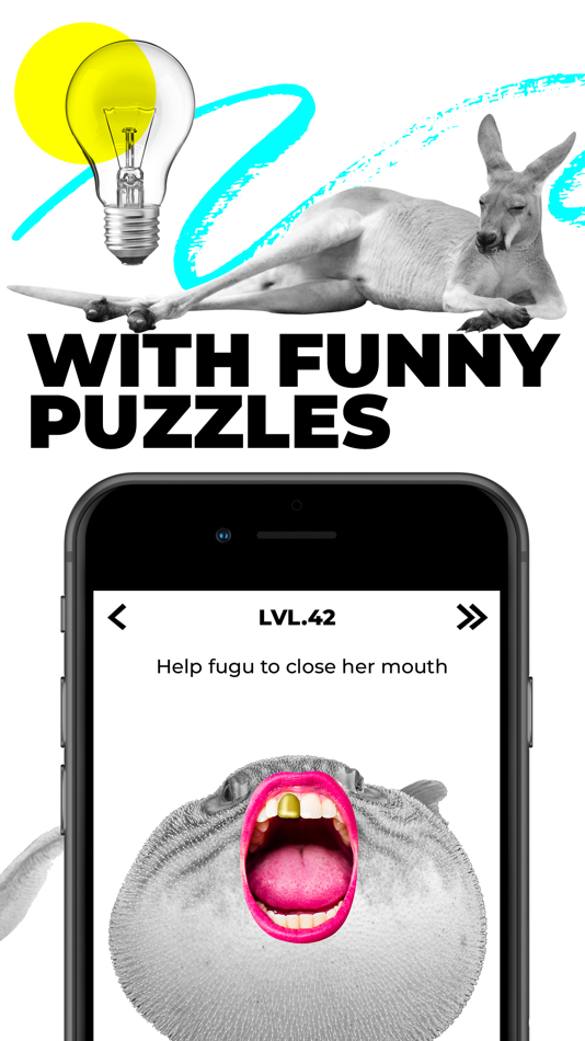#2. Brain Candy: Logic Puzzles (iOS) 由: Natalia Tsybulenka