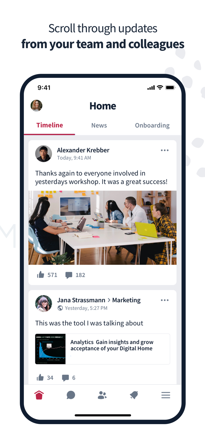 COSMOS - Mitarbeiter App