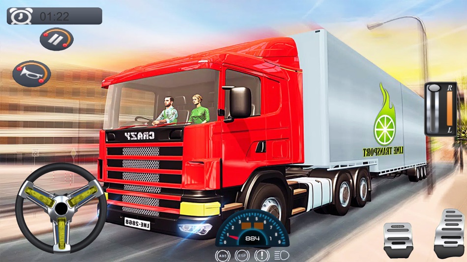 #4. Truck Game: Cargo Delivery 3D (iOS) 由: Muhammad Asif