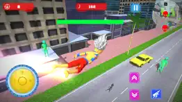 superhero fight-alien attack iphone screenshot 3