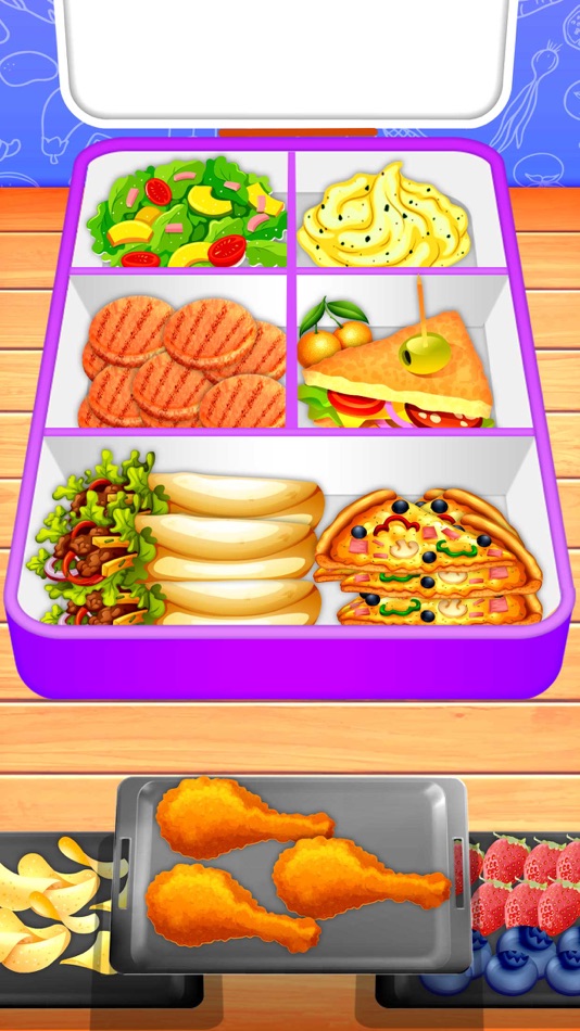 #1. Lunch Box Organizer Game (iOS) 由: Haroon Mehmood