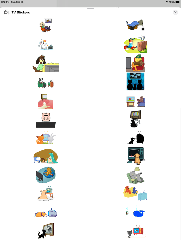 Screenshot #5 pour TV Stickers