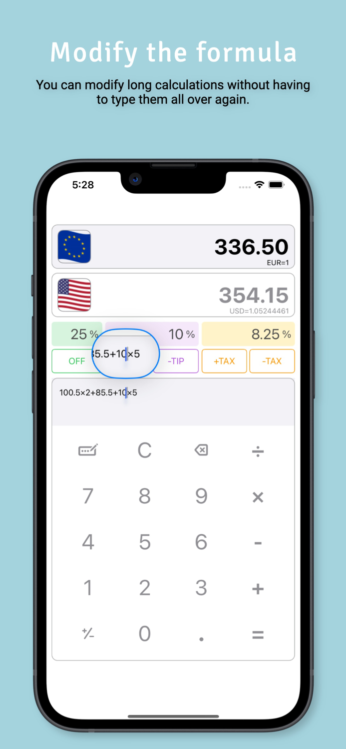 Travel Calculator and Currency