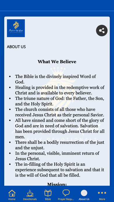 Sons of the King Daily Devo Screenshot