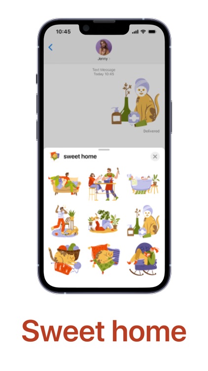 sweet home stickers
