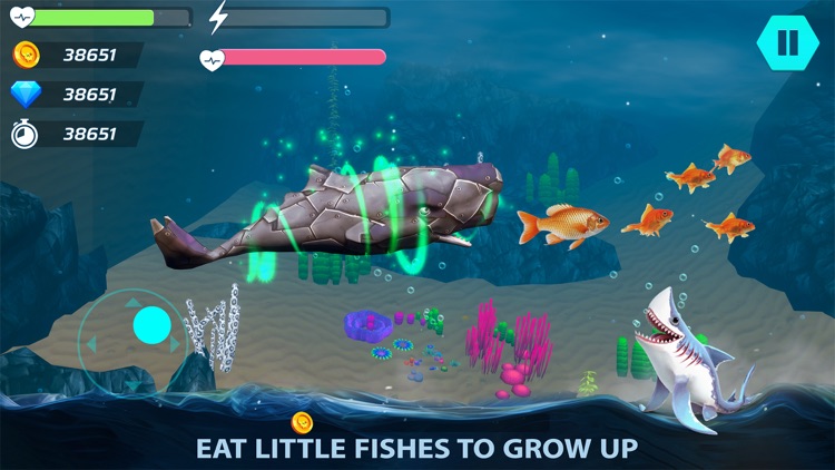 Angry Shark Hunting Shark Game screenshot-4