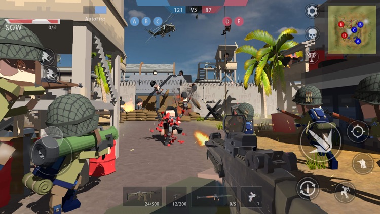 Voxel Battle Destruction