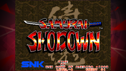 SAMURAI SHODOWN ACA NEOGEO screenshot 1