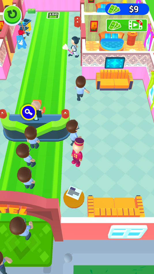 #1. I Want Hotel 3D - Sim Master (iOS) 由: Vu Phan