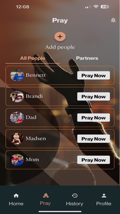 ArmRaisers Prayer App Screenshot