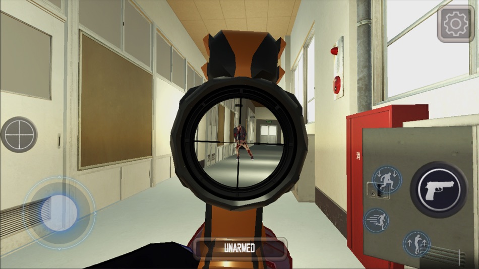 #3. Zombie Outbreak In Highschool (iOS) 来自: Saskia Inas Shahna