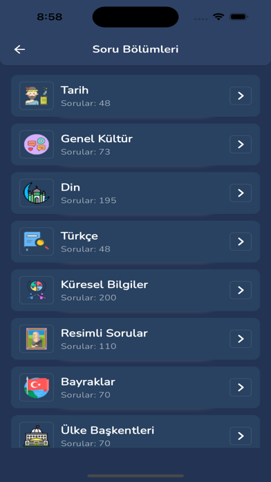 Soru Oyunu Screenshot