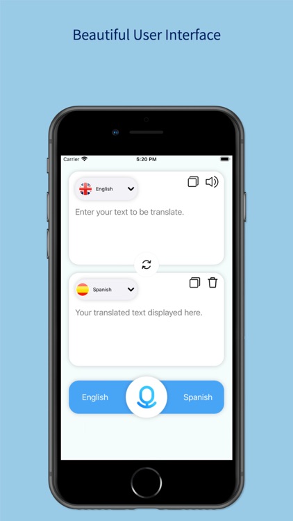 Speak and Translate App