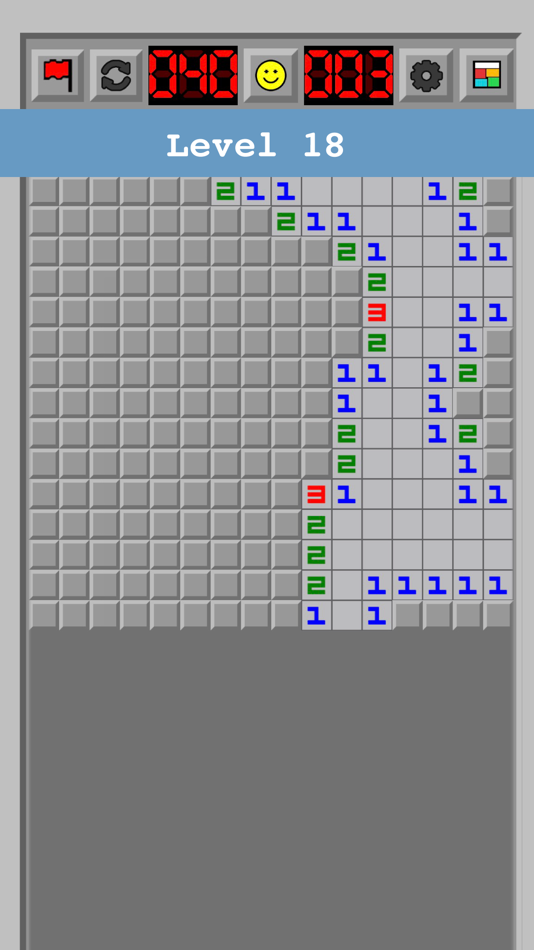 #2. Classic Minesweeper by Levels (iOS) 由: CASUAL NINE SOCIEDAD LIMITADA