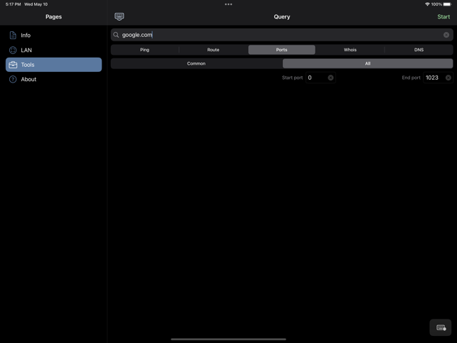 ‎Network Analyzer Capture d'écran