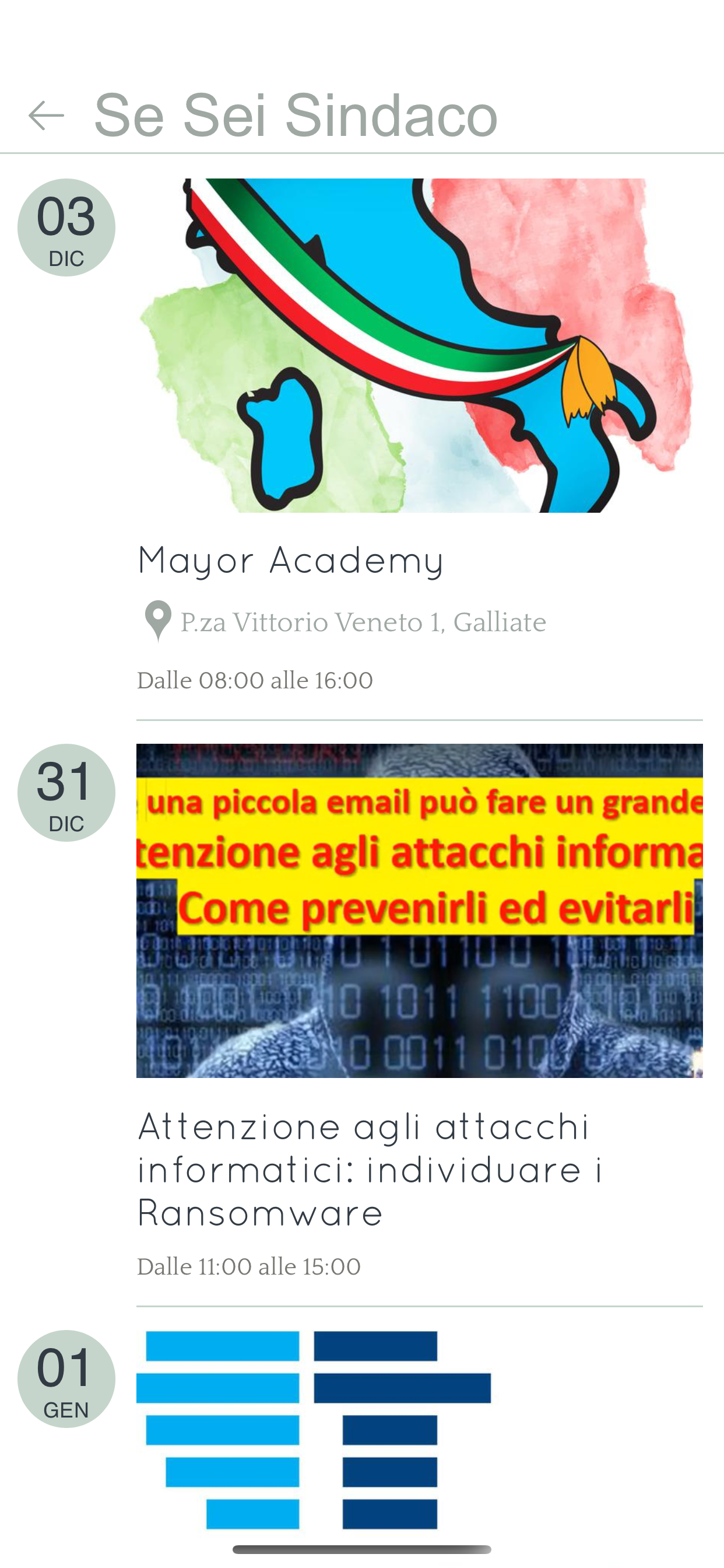Se sei Sindaco
